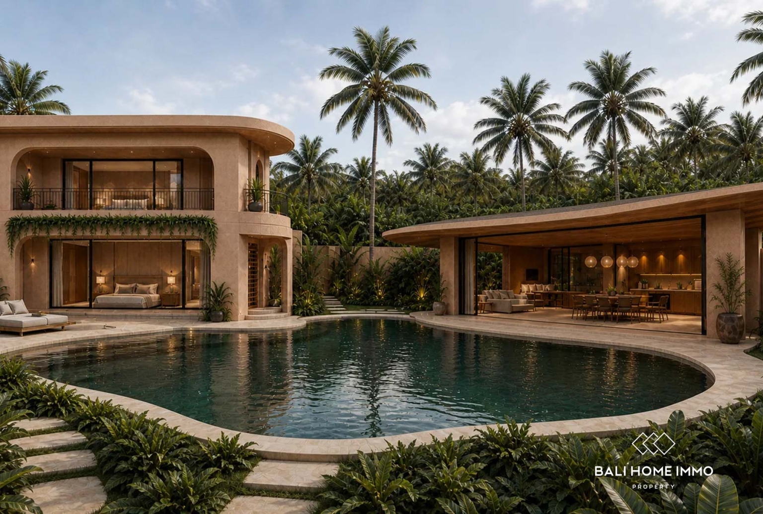 OFF-PLAN NEAR BEACH 2 BEDROOM VILLA FOR LEASEHOLD SALE IN SESEH BALI view 13