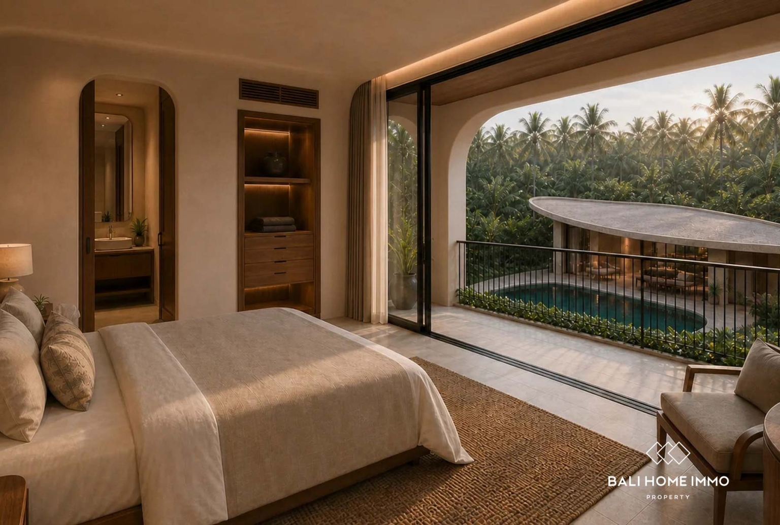 OFF-PLAN NEAR BEACH 2 BEDROOM VILLA FOR LEASEHOLD SALE IN SESEH BALI view 5