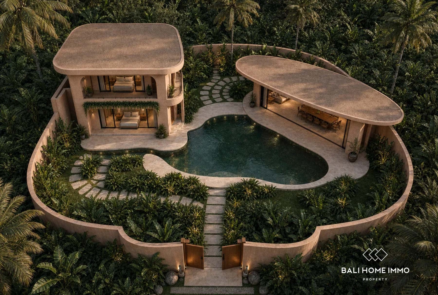 OFF-PLAN NEAR BEACH 2 BEDROOM VILLA FOR LEASEHOLD SALE IN SESEH BALI view 20