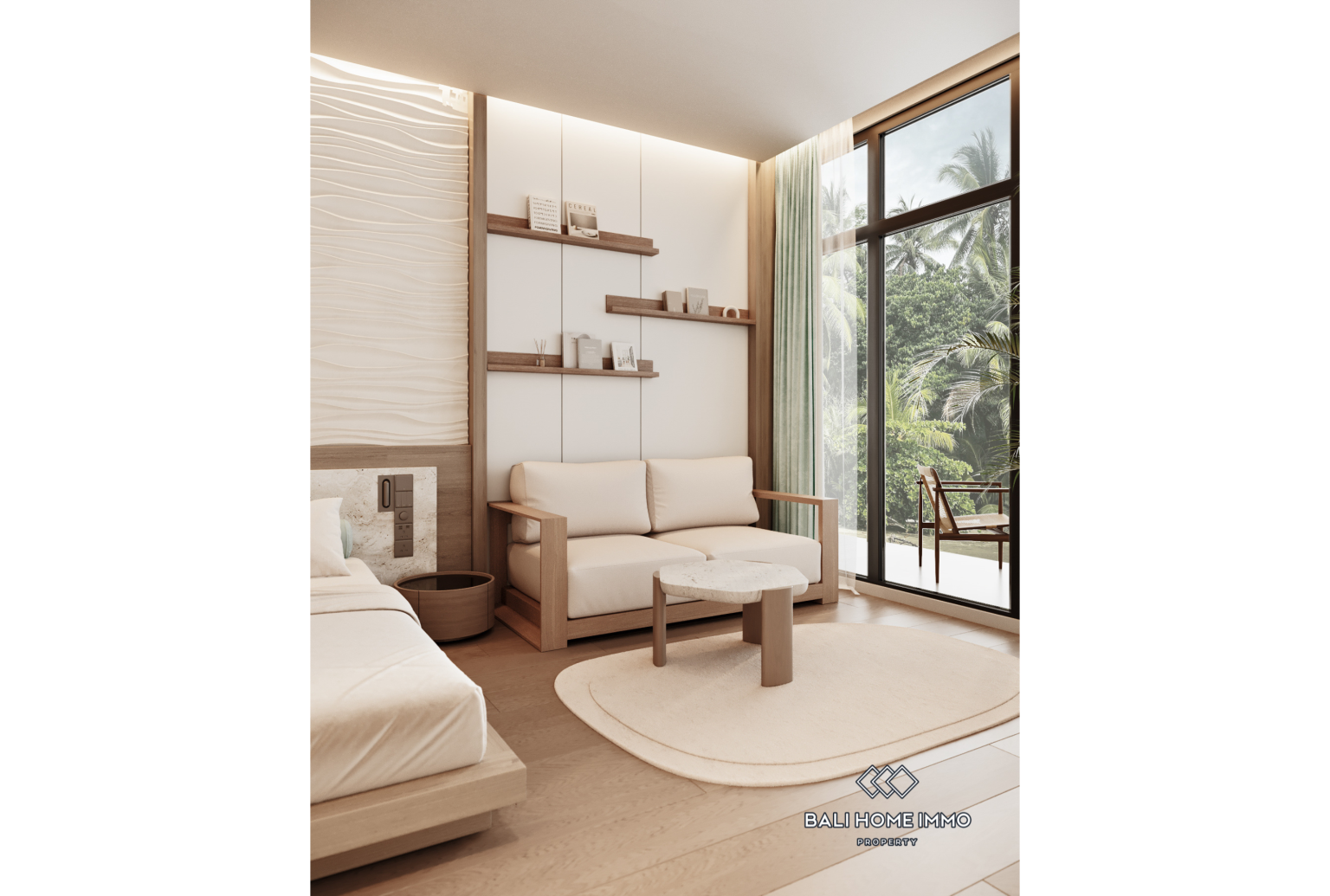 Off Plan Ocean View 1 Bedroom Apartment for Sale Leasehold in Pandawa view 5