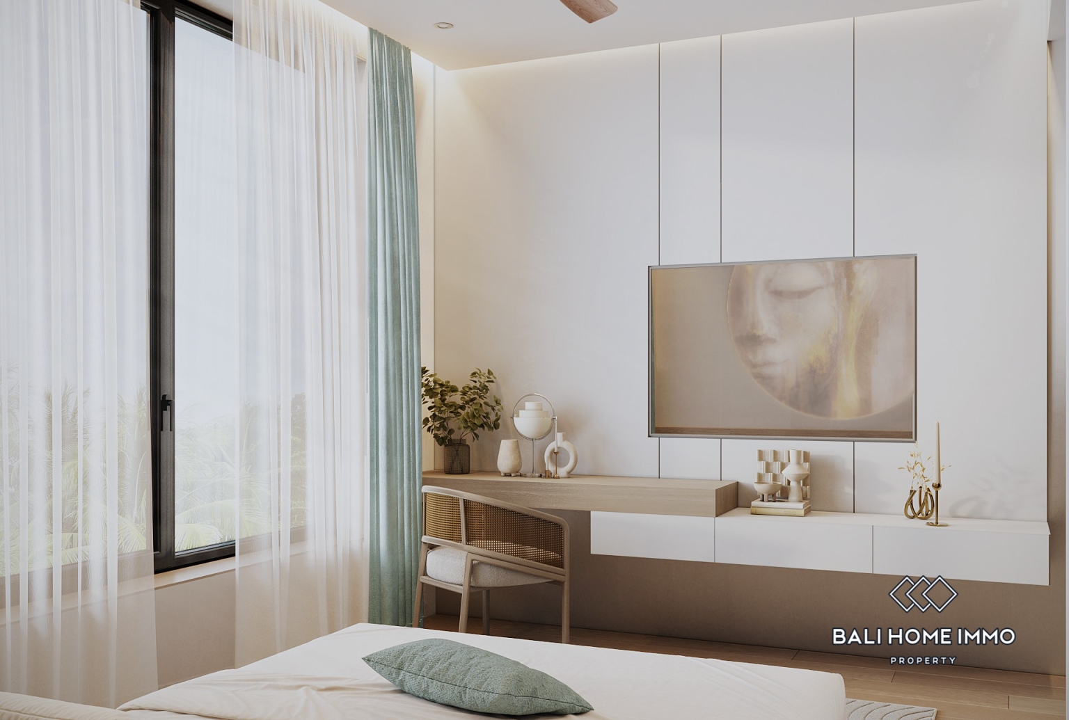 Off Plan Ocean View 2 Bedroom Villa for Sale Leasehold in Pandawa view 11