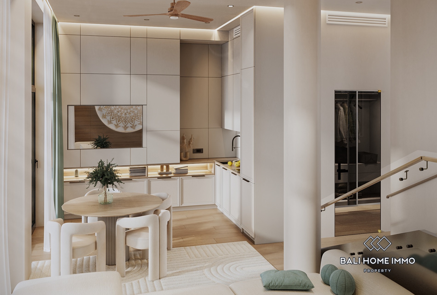 Off Plan Ocean View 2 Bedroom Villa for Sale Leasehold in Pandawa view 5