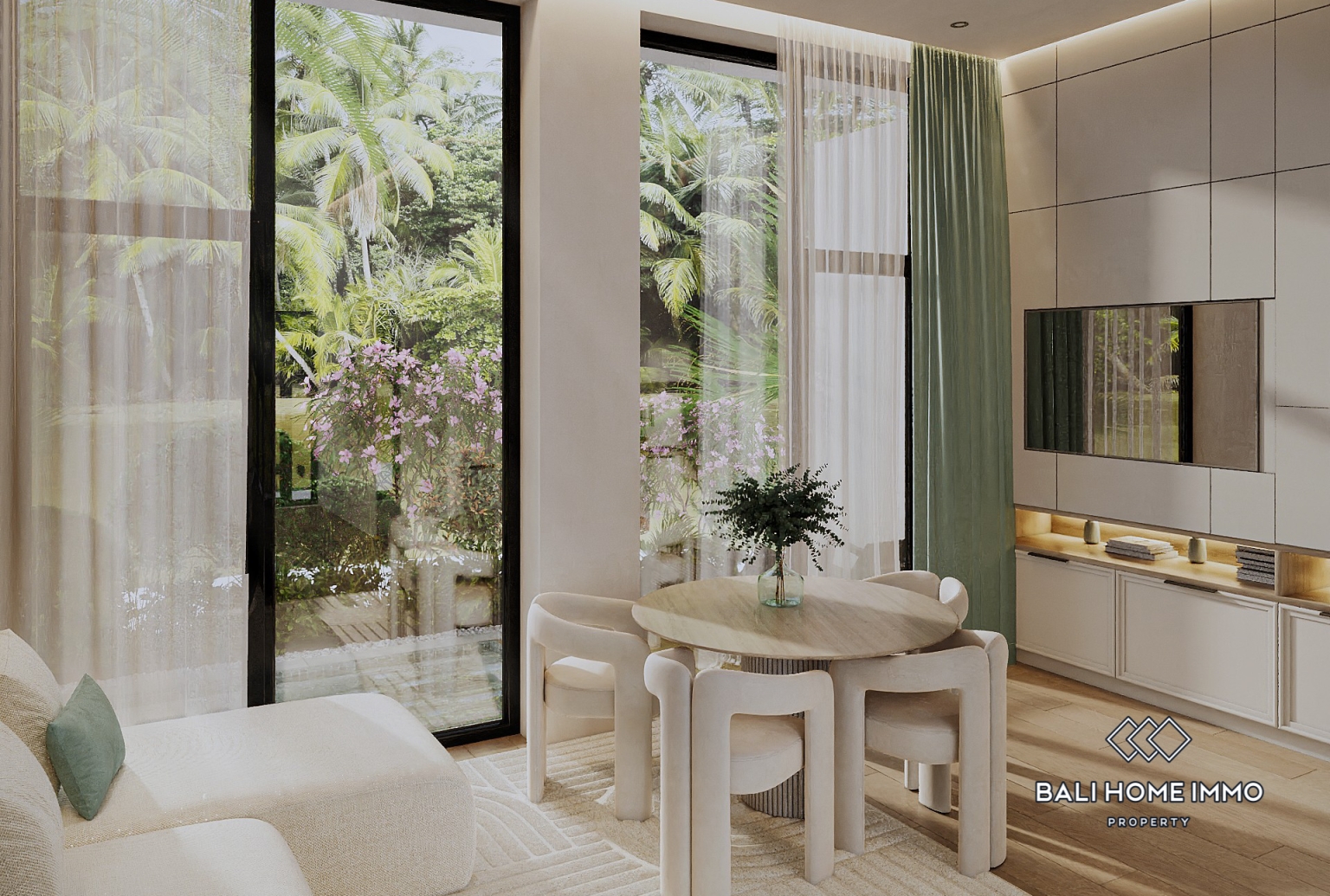 Off Plan Ocean View 2 Bedroom Villa for Sale Leasehold in Pandawa view 6