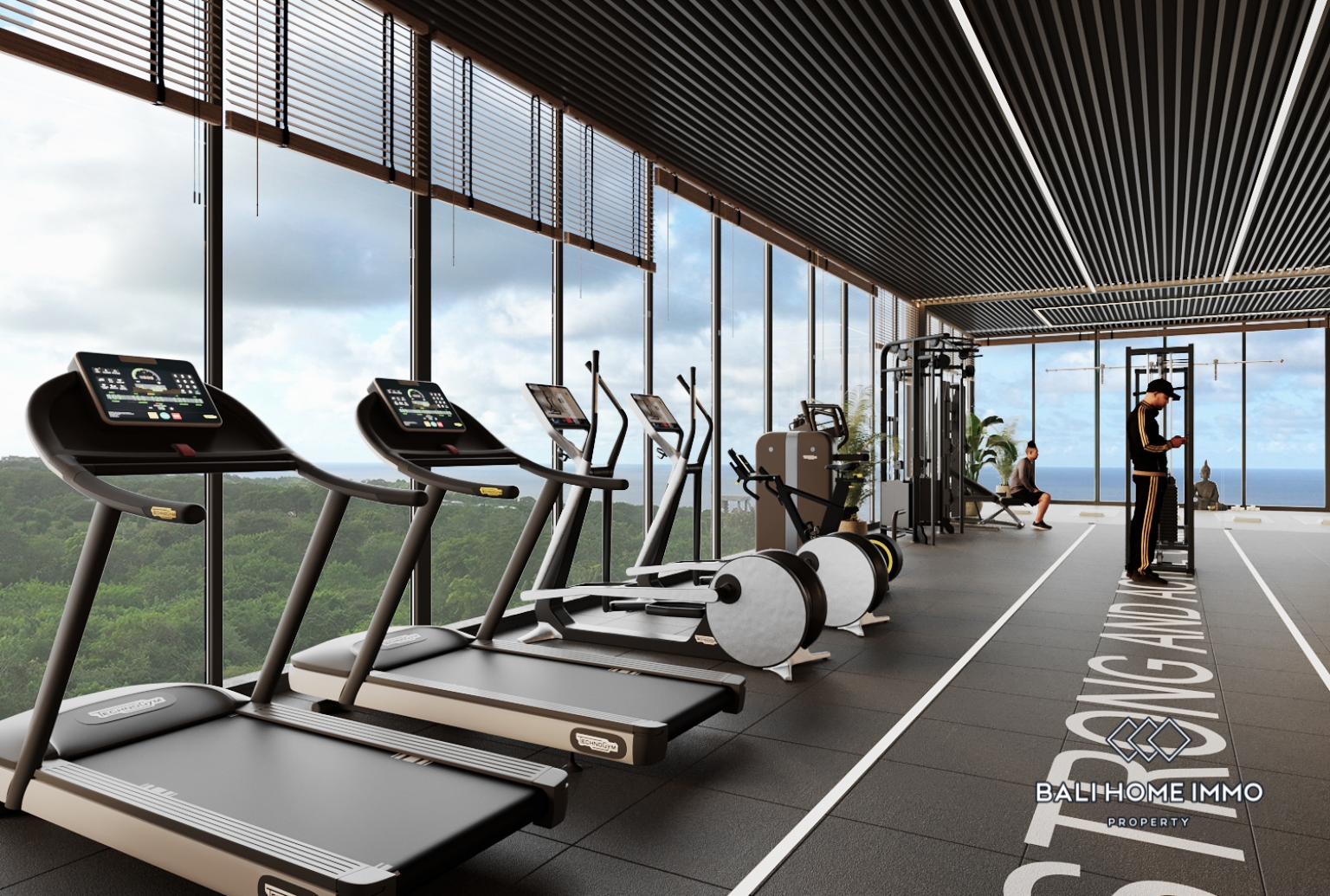 Villa de 3 chambres avec vue sur l'océan, en vente sur plan à Pandawa view 13