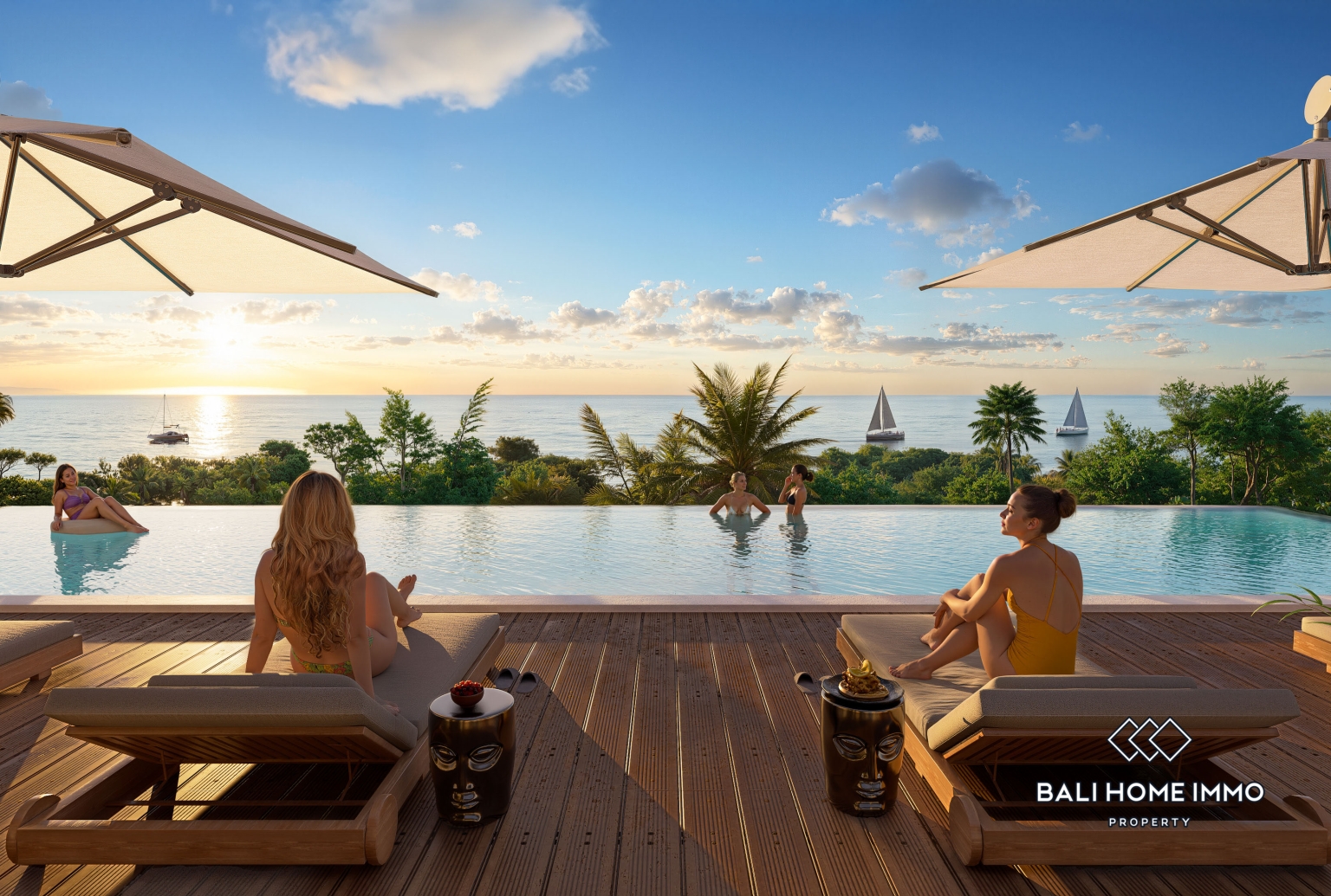 Villa de 3 chambres avec vue sur l'océan, en vente sur plan à Pandawa view 16