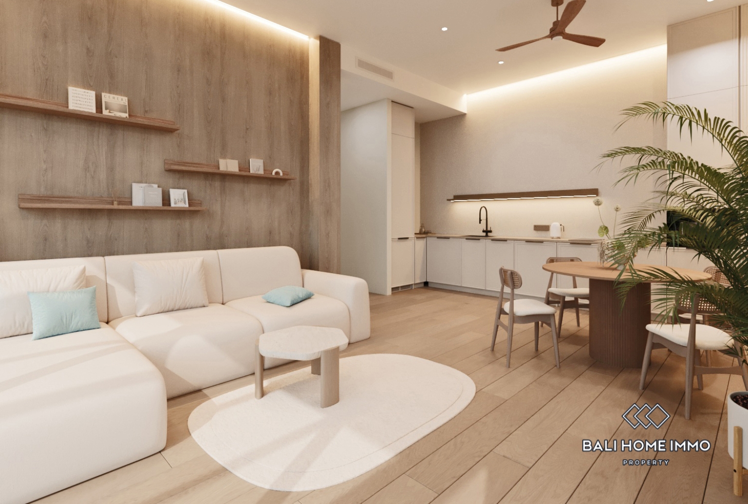 Villa de 3 chambres avec vue sur l'océan, en vente sur plan à Pandawa view 2