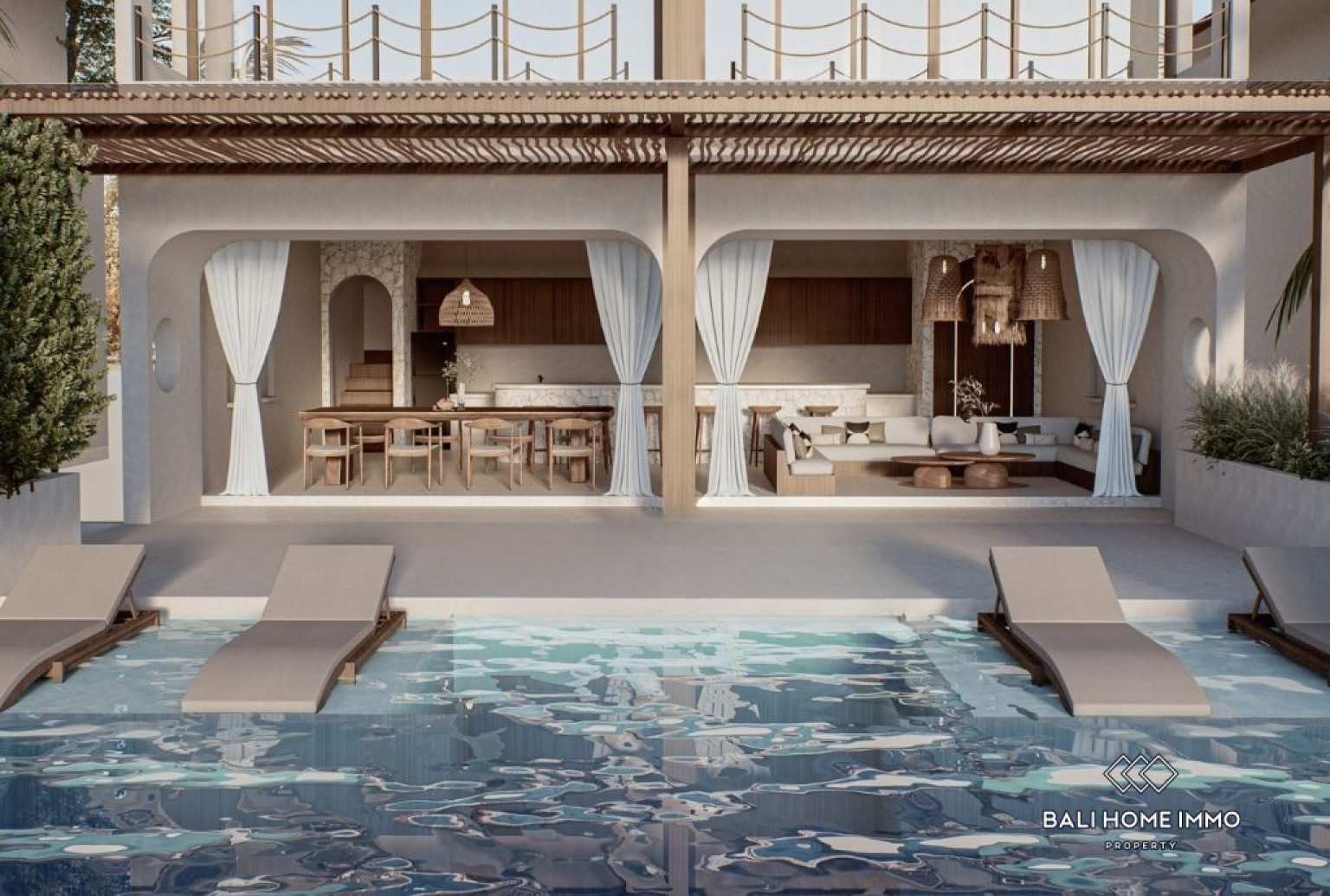 Off-plan Ocean View 4 Bedroom Villa for Sale Leasehold in Bali Nusa Penida view 2