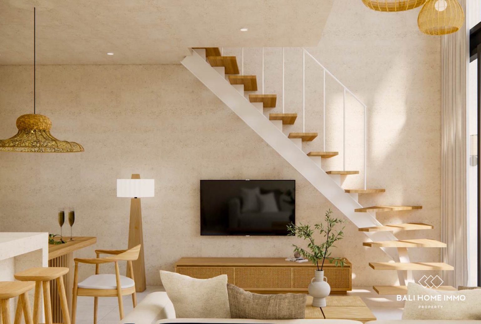 Off-plan Premium 1-Bedroom Mezzanine Villa for Sale in Kuta Lombok view 3