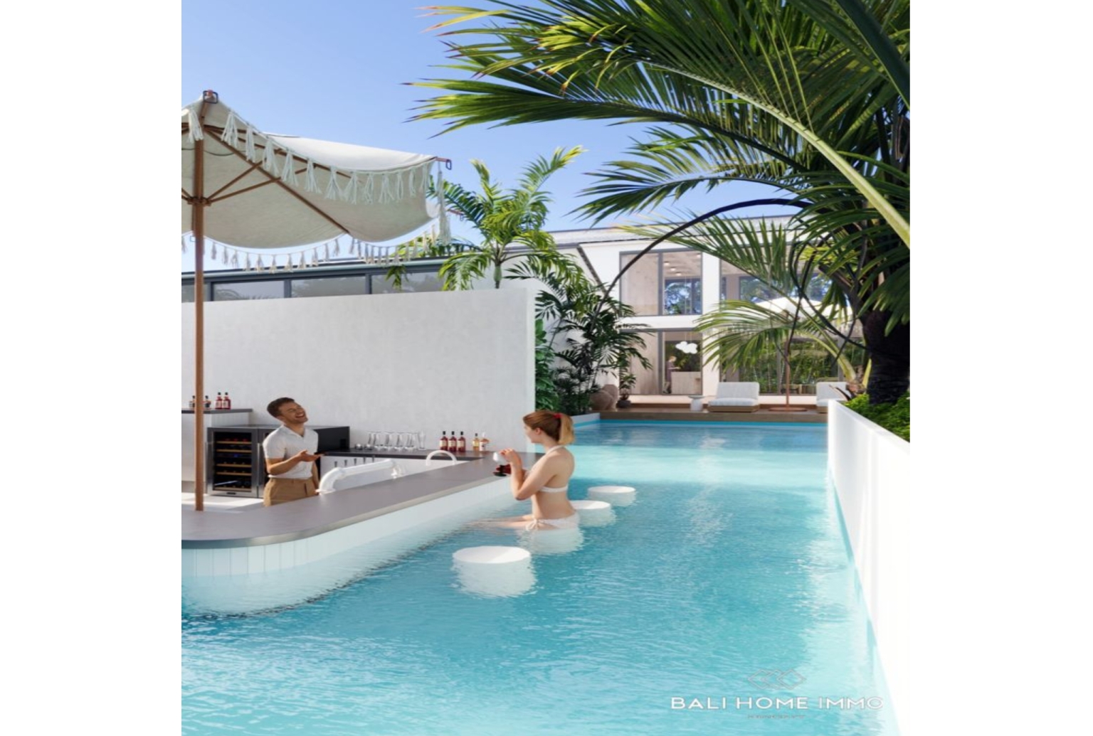 OFF PLAN STYLISH 2 BEDROOM TOWNHOUSE FOR SALE LEASEHOLD IN NUSA DUA view 8