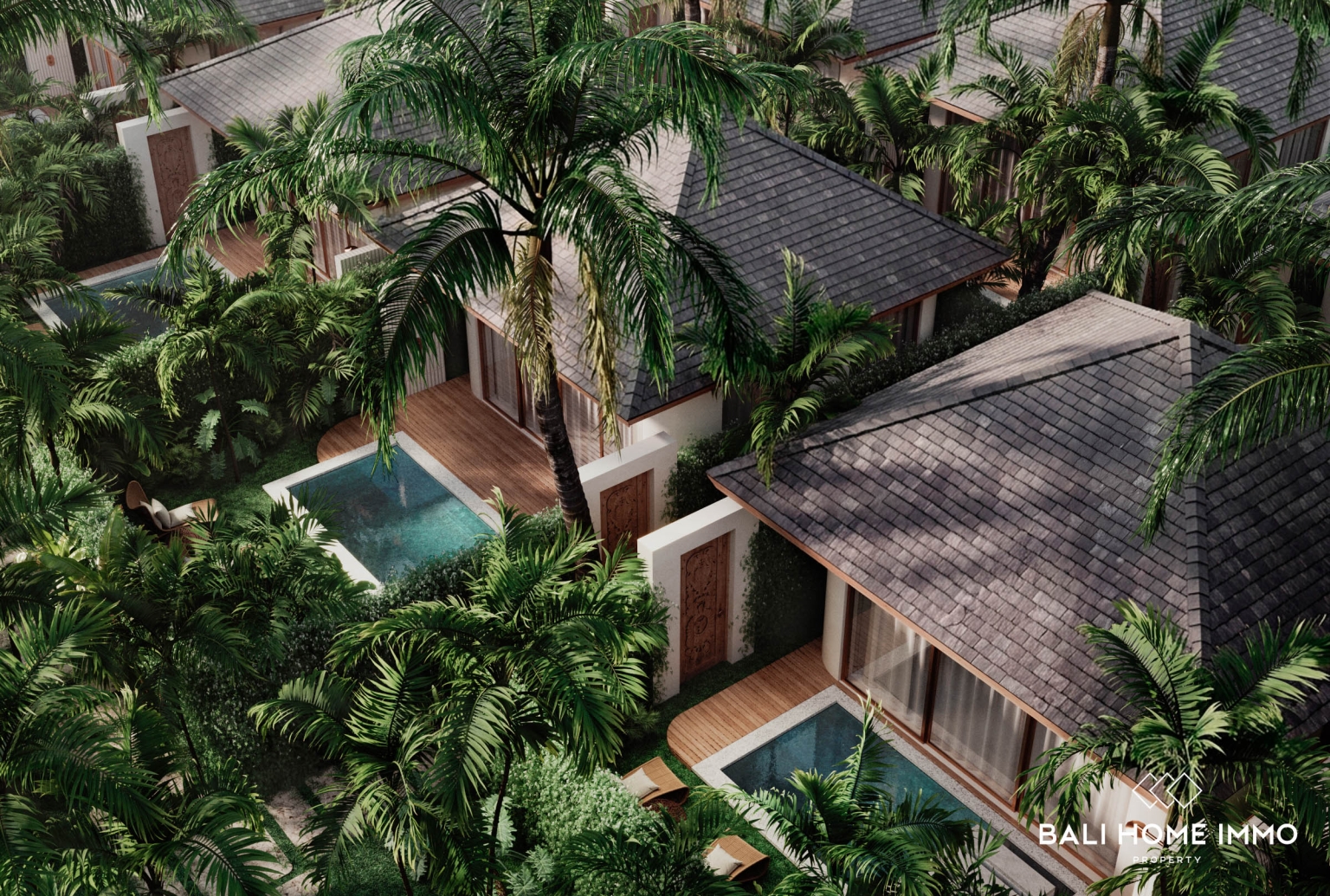 Vila 1 Kamar dengan Pemandangan Taman yang Tenang dan Siap Huni Dijual di Nusa Dua view 4
