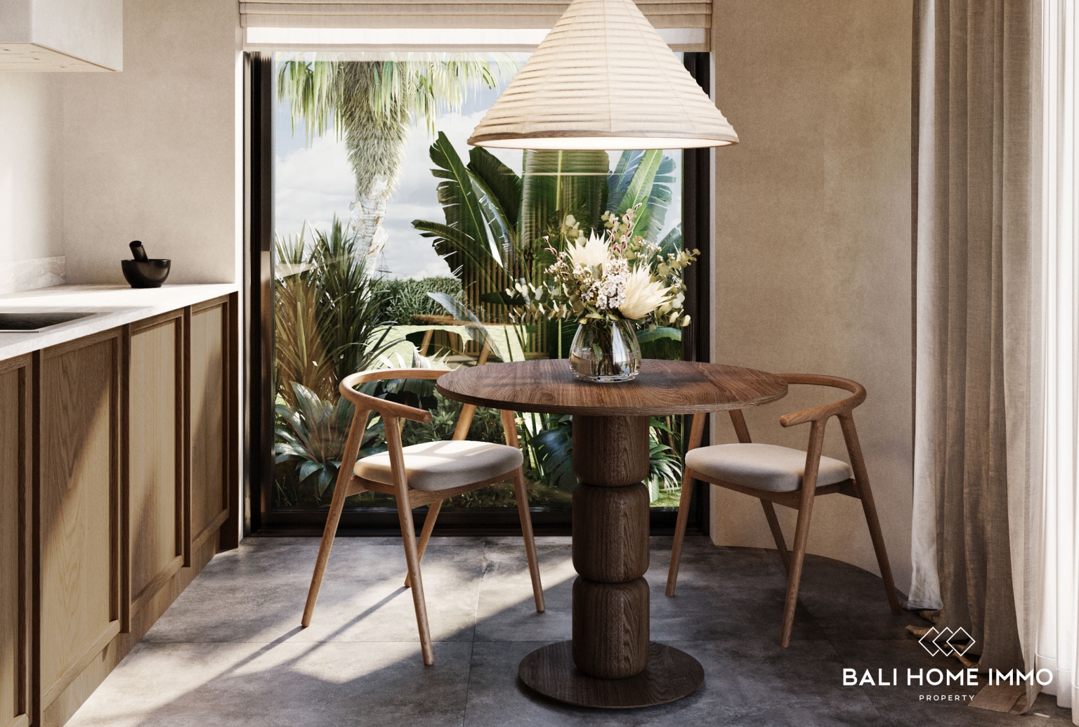 Vila 1 Kamar dengan Pemandangan Taman yang Tenang dan Siap Huni Dijual di Nusa Dua view 6