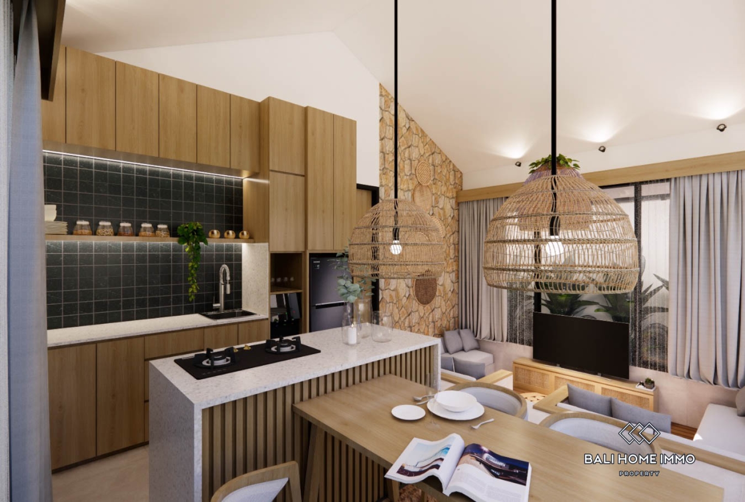 Off Plan Tropical 1 Bedroom Villa for Sale in Ungasan view 4