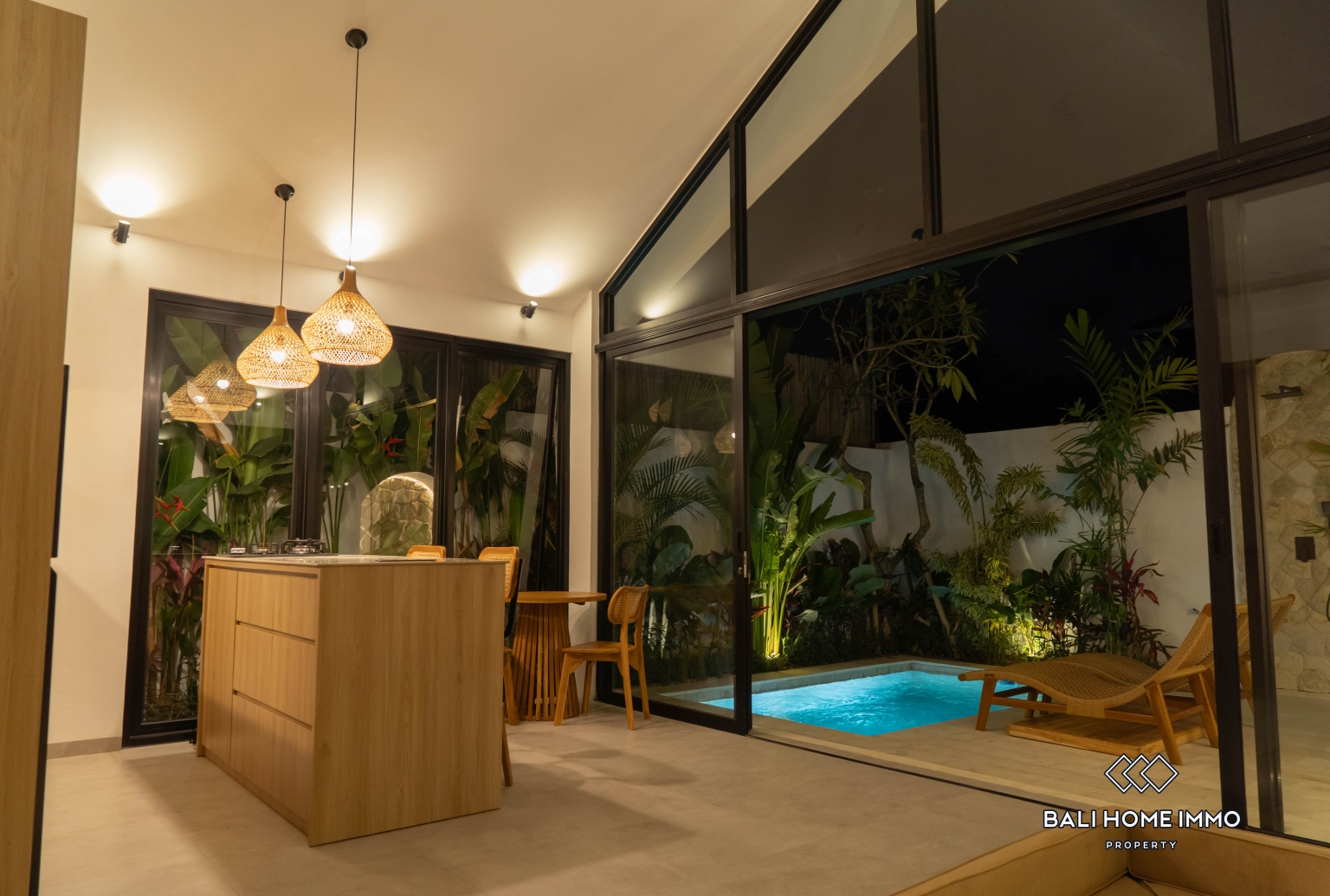 Villa tropicale neuve d'une chambre à vendre à Ungasan view 11