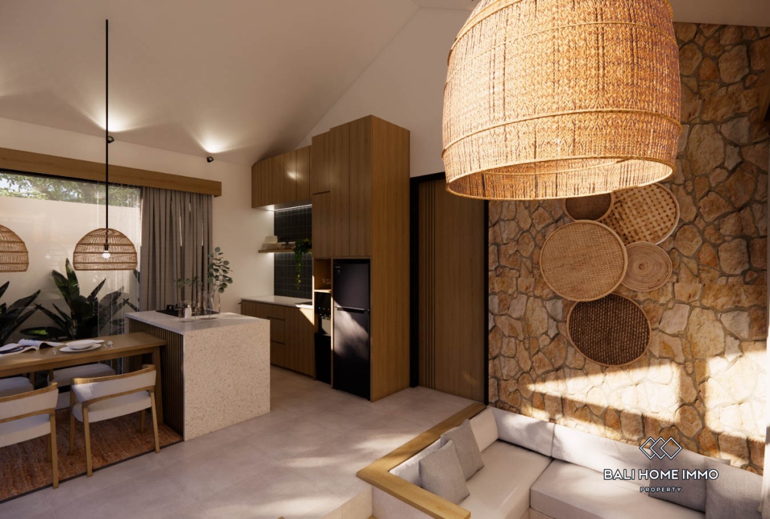 Off Plan Tropical 1 Bedroom Villa for Sale in Ungasan view 3