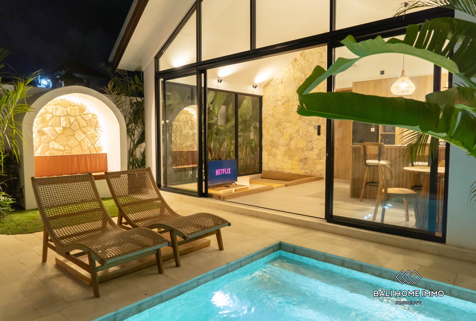 Villa tropicale neuve d'une chambre à vendre à Ungasan view 24
