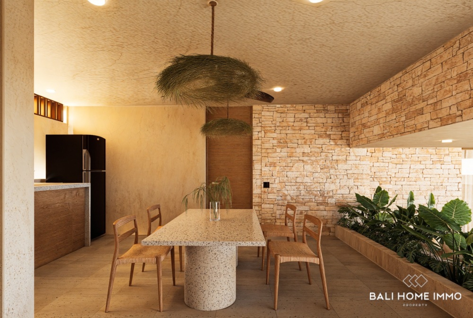OFF PLAN TROPICAL 2 BEDROOM APARTMENT FOR SALE LEASEHOLD IN ULUWATU view 3