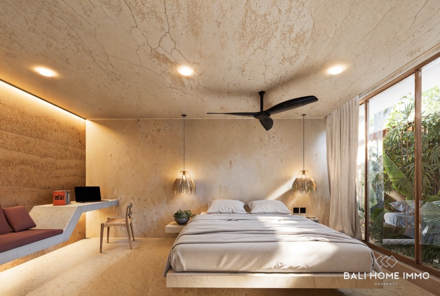 OFF PLAN TROPICAL 2 BEDROOM APARTMENT FOR SALE LEASEHOLD IN ULUWATU view 5