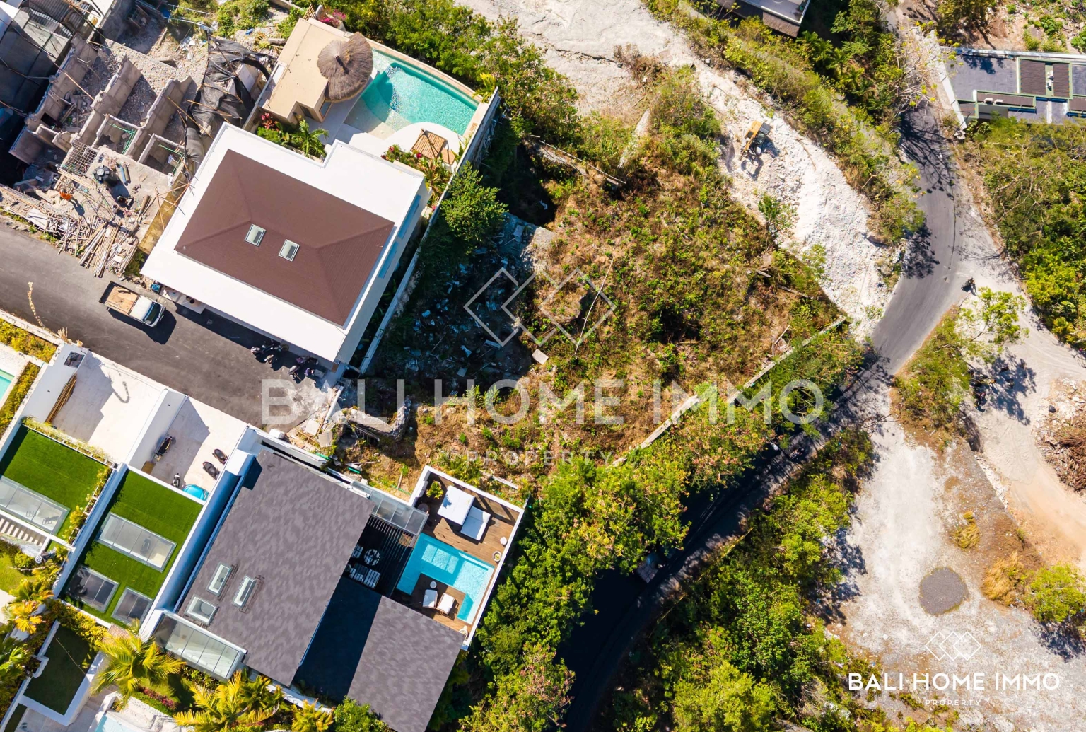 Panoramic Ocean View Land for Sale Leasehold in Bingin view 2
