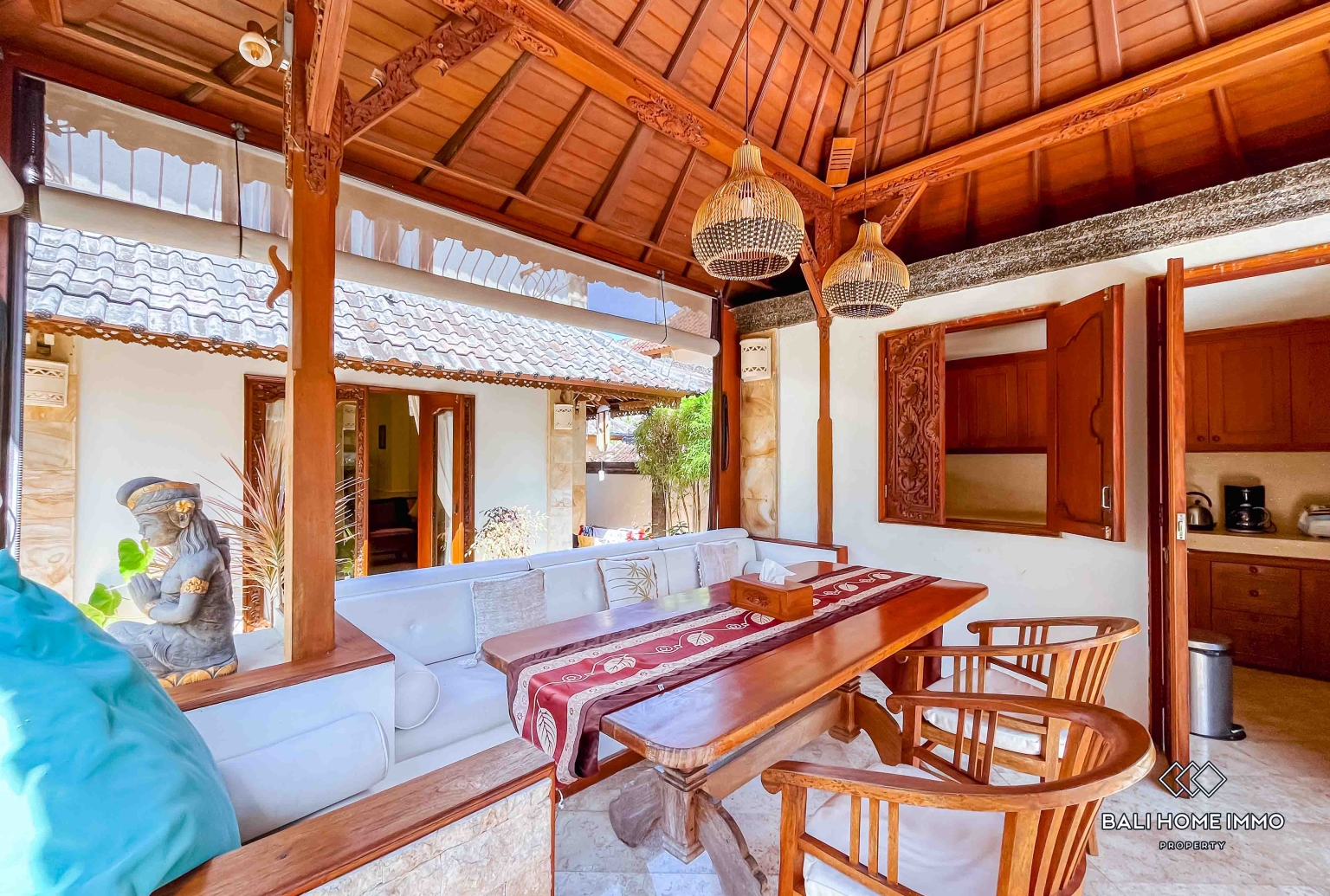 PEACEFUL 2 BEDROOMS VILLA FOR YEARLY RENTAL IN UNGASAN - MELASTI view 12