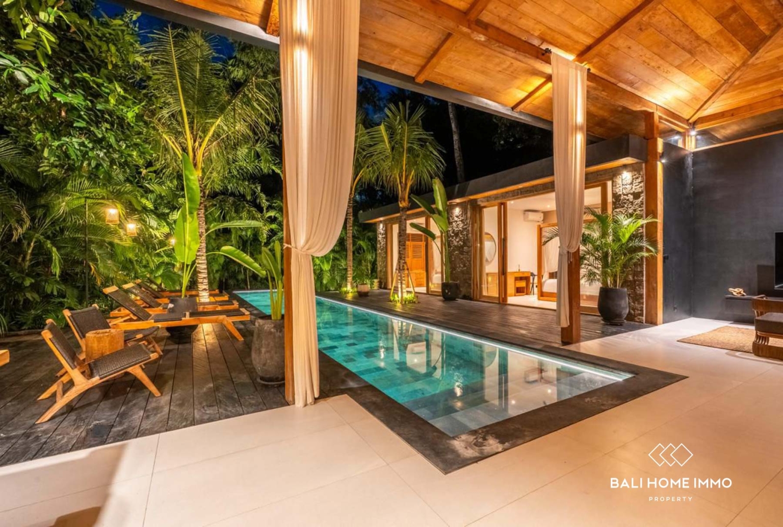 VILLA PAISIBLE DE 3 CHAMBRES À VENDRE EN BAIL À CANGGU, BALI view 17