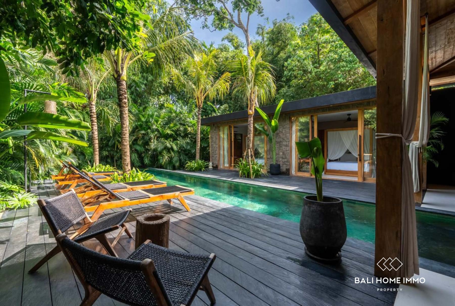 VILLA PAISIBLE DE 3 CHAMBRES À VENDRE EN BAIL À CANGGU, BALI view 16