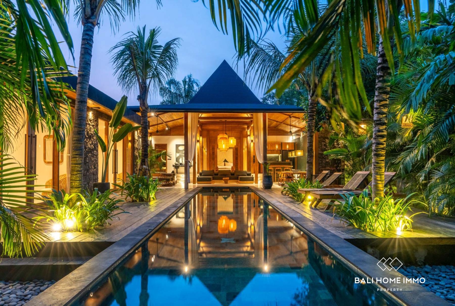 VILLA PAISIBLE DE 3 CHAMBRES À VENDRE EN BAIL À CANGGU, BALI view 19