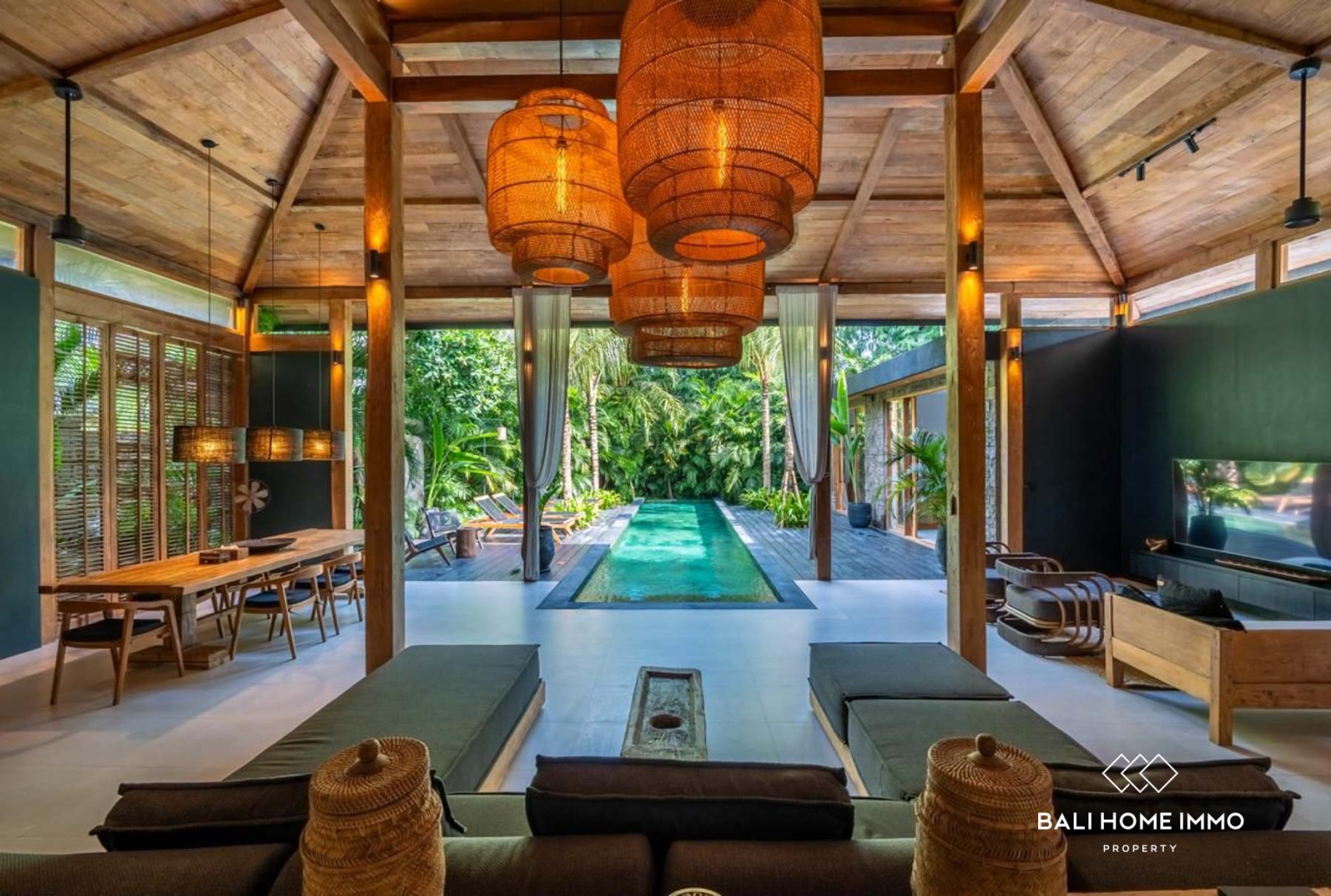 VILLA PAISIBLE DE 3 CHAMBRES À VENDRE EN BAIL À CANGGU, BALI view 6