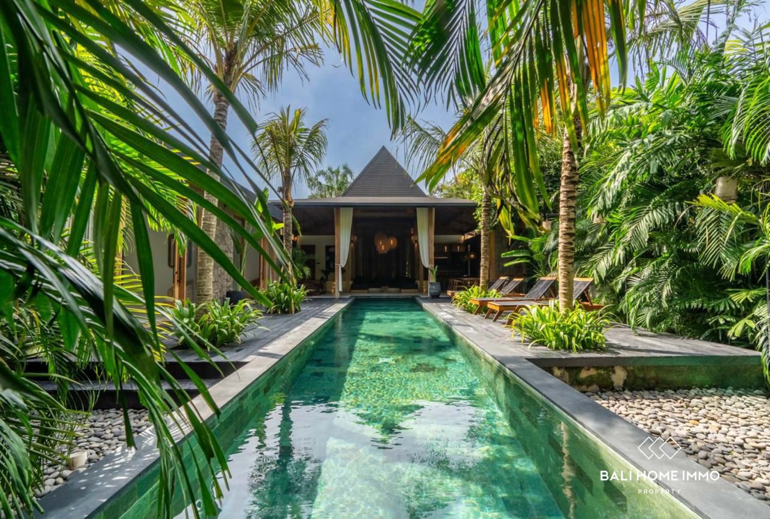 VILLA PAISIBLE DE 3 CHAMBRES À VENDRE EN BAIL À CANGGU, BALI view 15