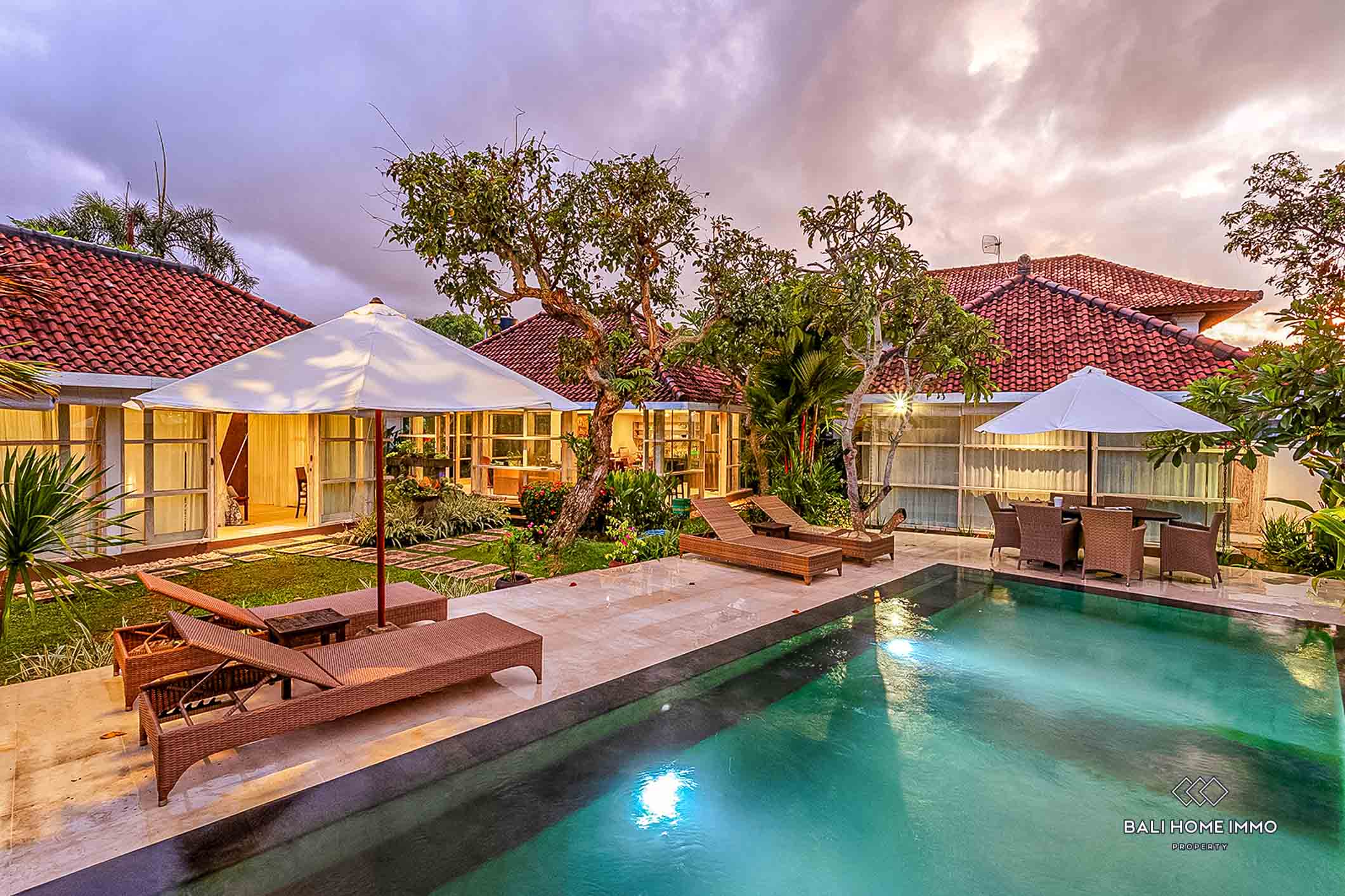 Villa Rent Peaceful 3 Bedroom Villa for Monthly Rental in Bali Pererenan FF031 Bali Home