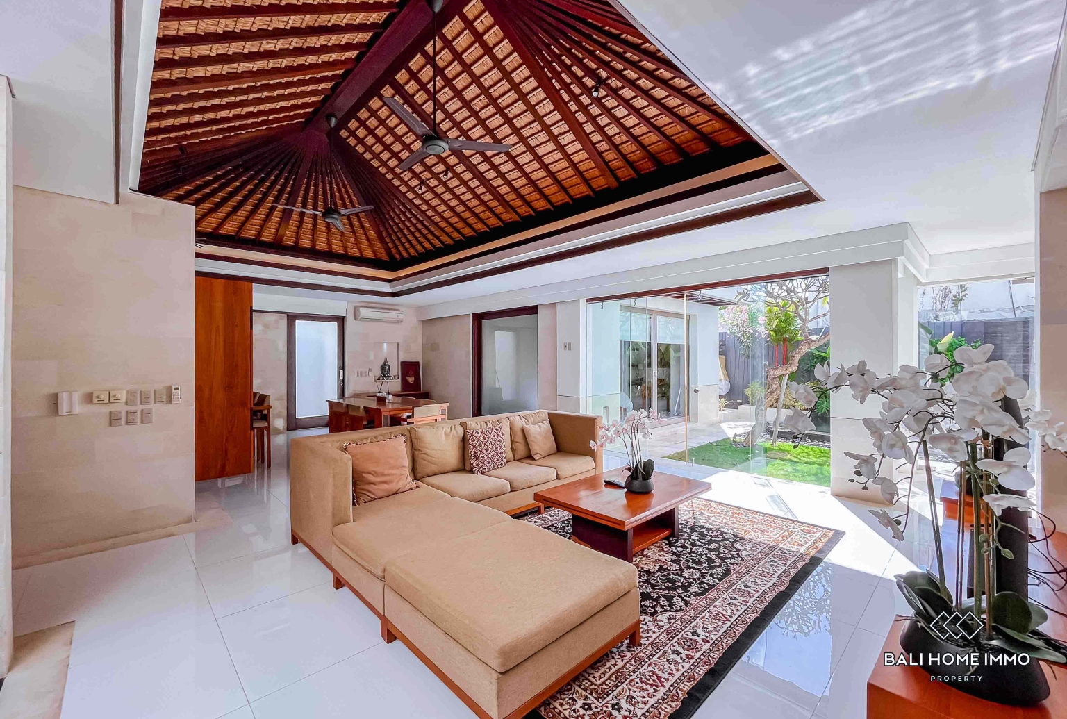 Villa paisible de 3 chambres à louer à l'année à Jimbaran view 5