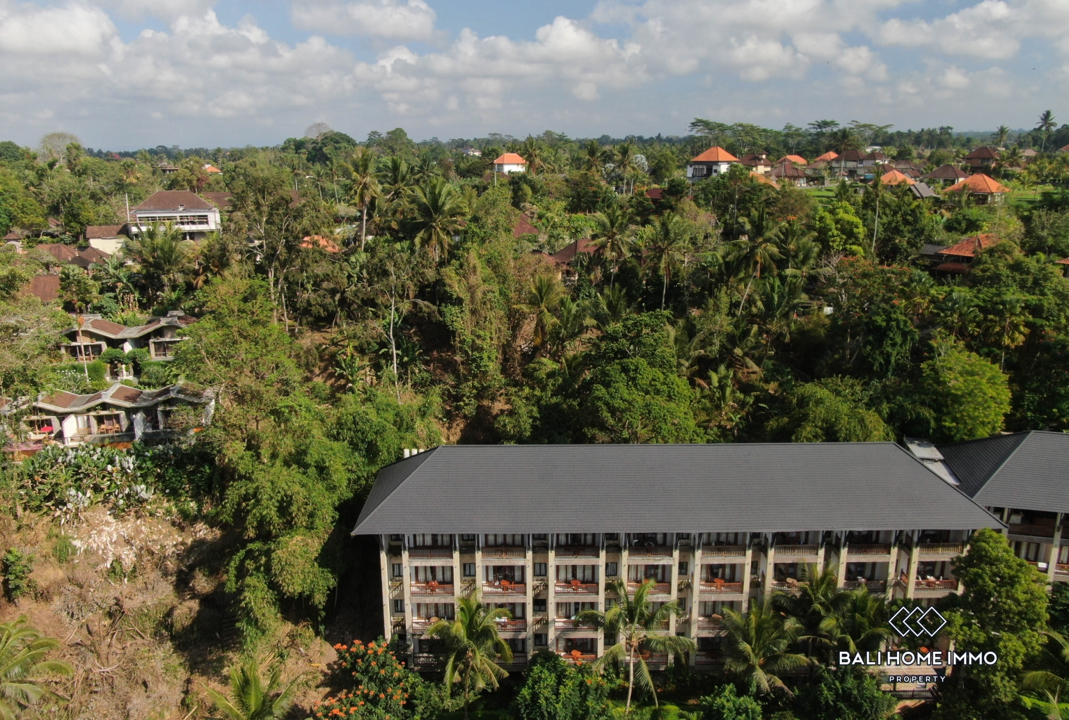 Terrain à flanc de colline en zone rose avec vue à vendre à Ubud view 12