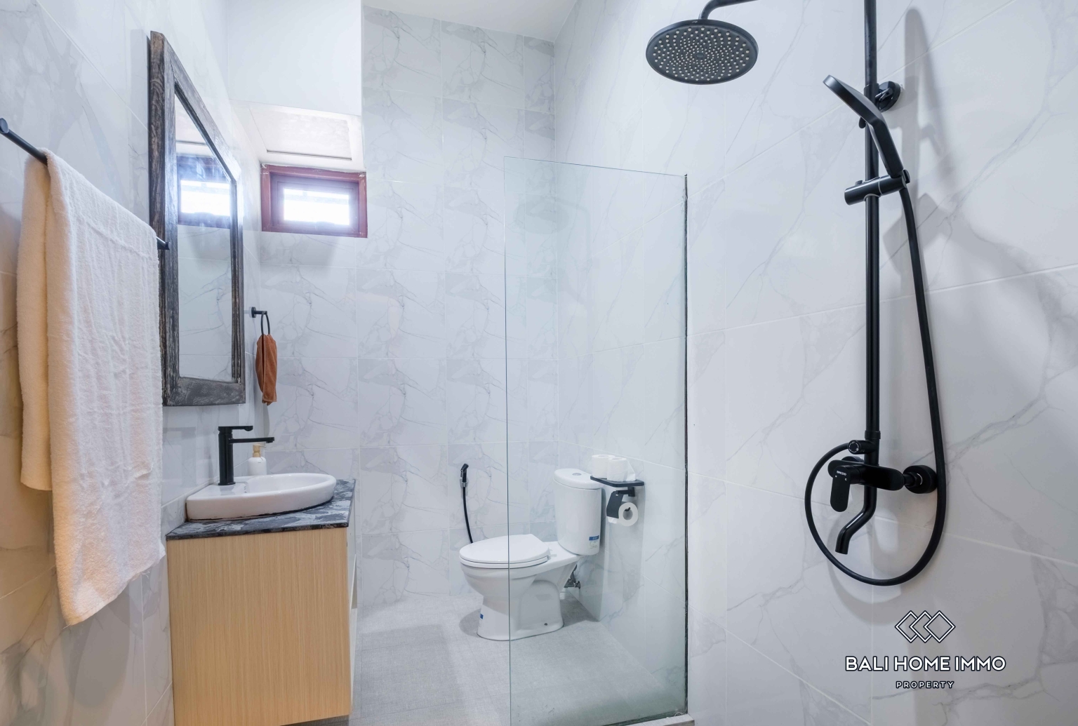 Apartemen 1 Kamar Tidur dengan Pemandangan Kolam Renang Disewakan Tahunan di Seminyak yang Damai view 15