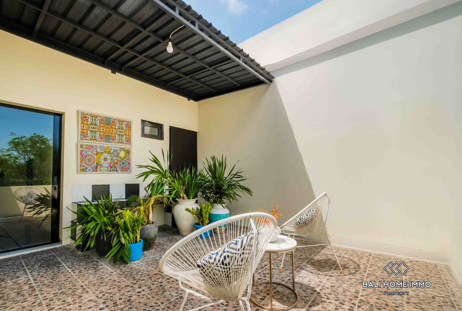 Apartemen 1 Kamar Tidur dengan Pemandangan Kolam Renang Disewakan Tahunan di Seminyak yang Damai view 17