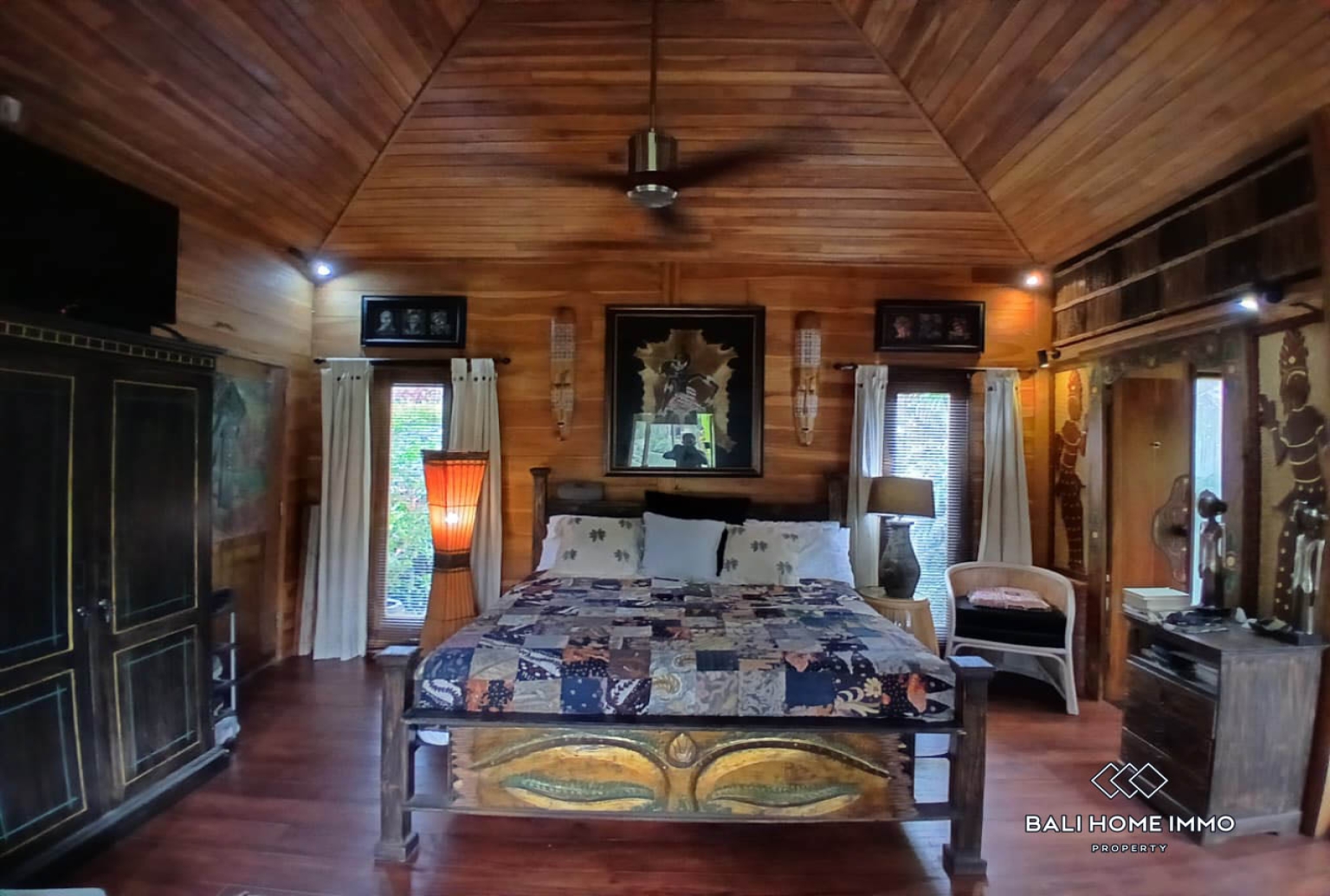 Prime 1500 m² Land with Charming Wooden Joglo  for sale in Bukian, Payangan view 8
