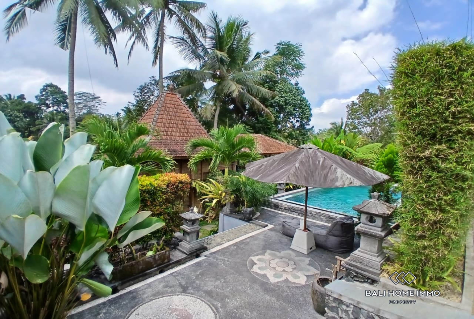 Prime 1500 m² Land with Charming Wooden Joglo  for sale in Bukian, Payangan view 14