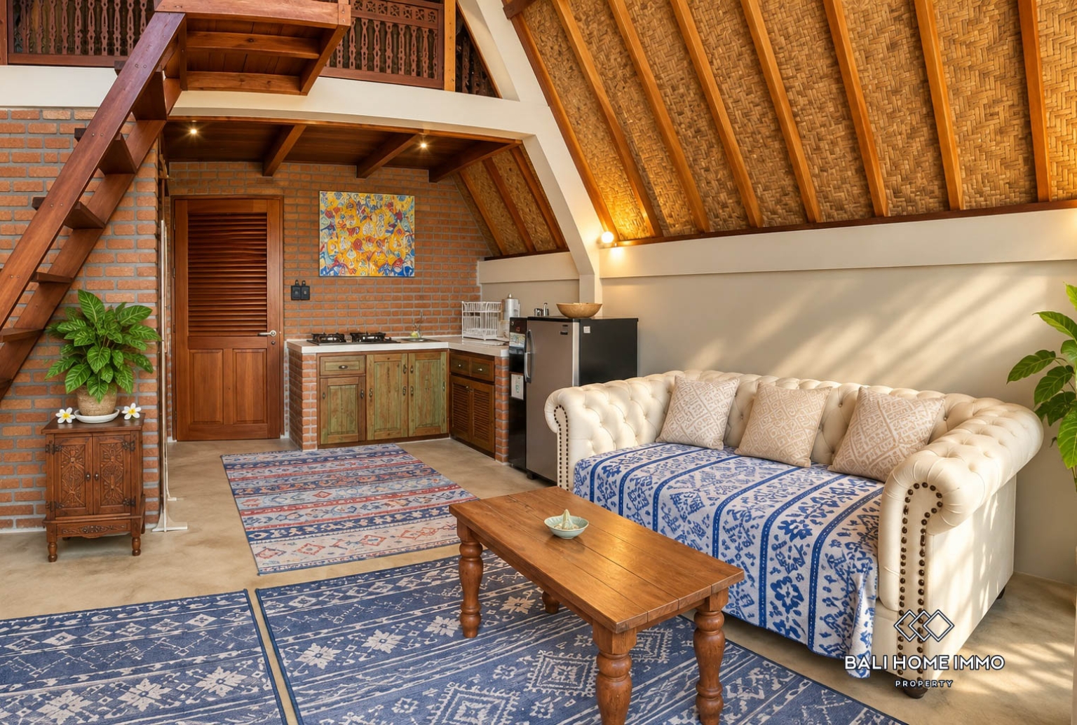 Quiet Place 1 Bedroom Villa for Yearly Rental in Bali Canggu Berawa view 2