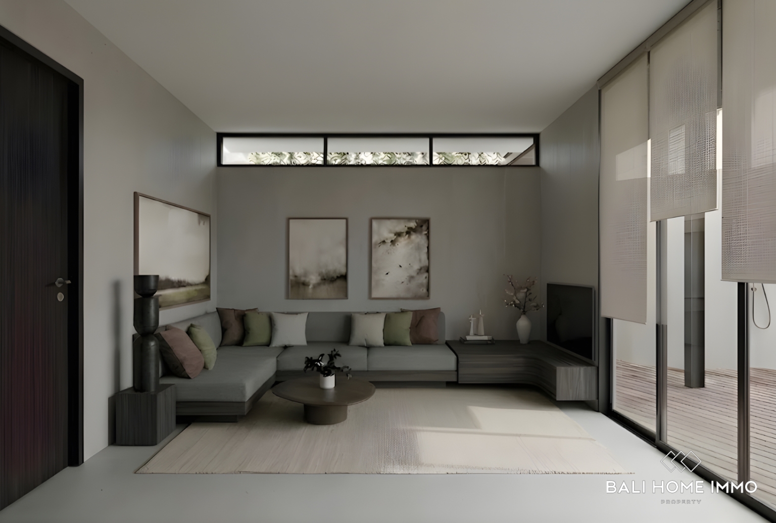 Villa raffinée de 1 chambre sur plan à vendre en bail emphytéotique à Ungasan près de Melasti view 5