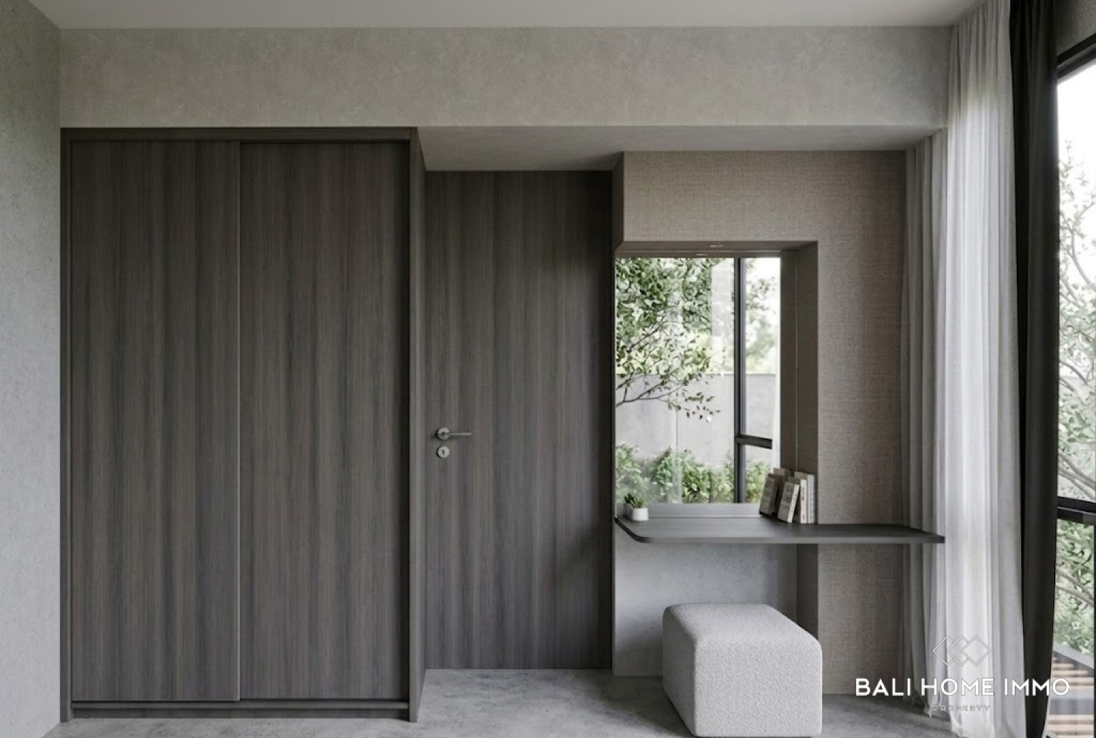 Villa raffinée de 1 chambre sur plan à vendre en bail emphytéotique à Ungasan près de Melasti view 8