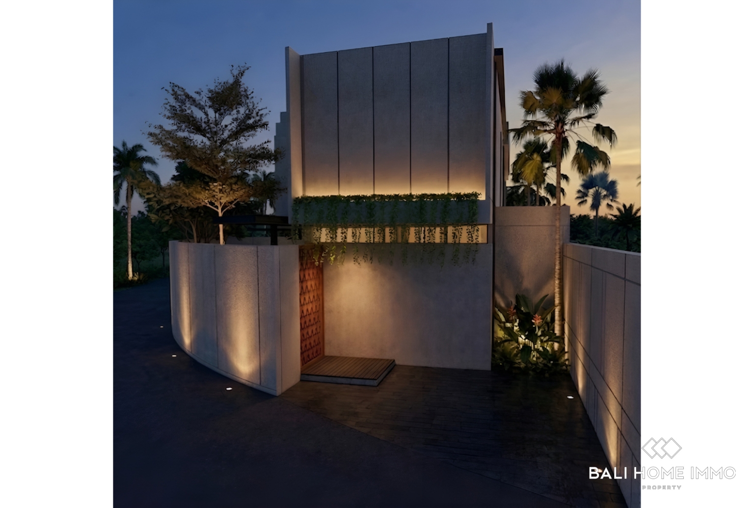 Villa raffinée de 1 chambre sur plan à vendre en bail emphytéotique à Ungasan près de Melasti view 2