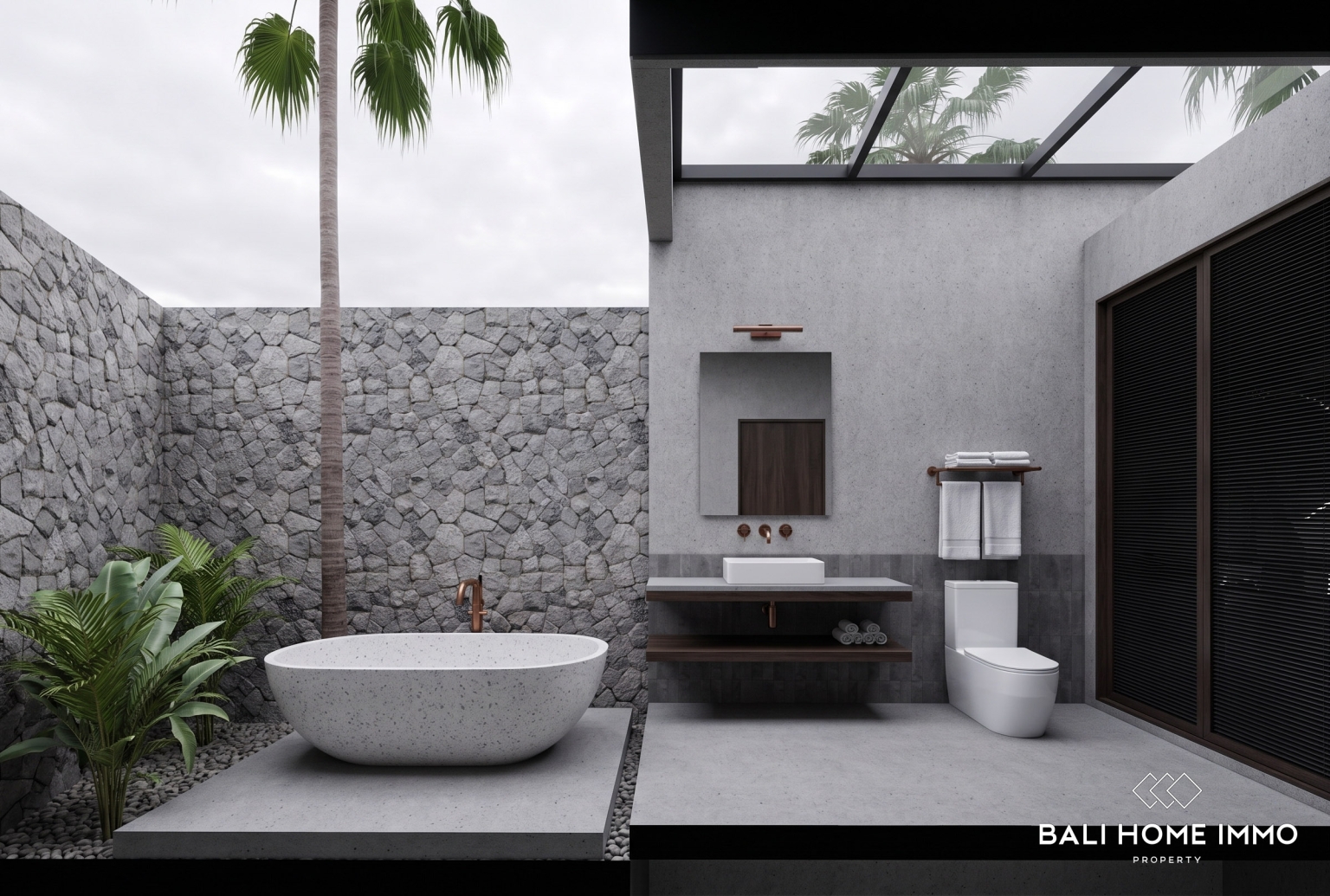 Villa raffinée de 1 chambre sur plan à vendre en bail emphytéotique à Ungasan près de Melasti view 10