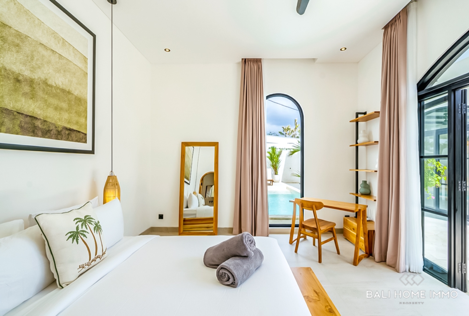 Villa raffinée de 2 chambres à vendre en bail emphytéotique à Bingin view 11
