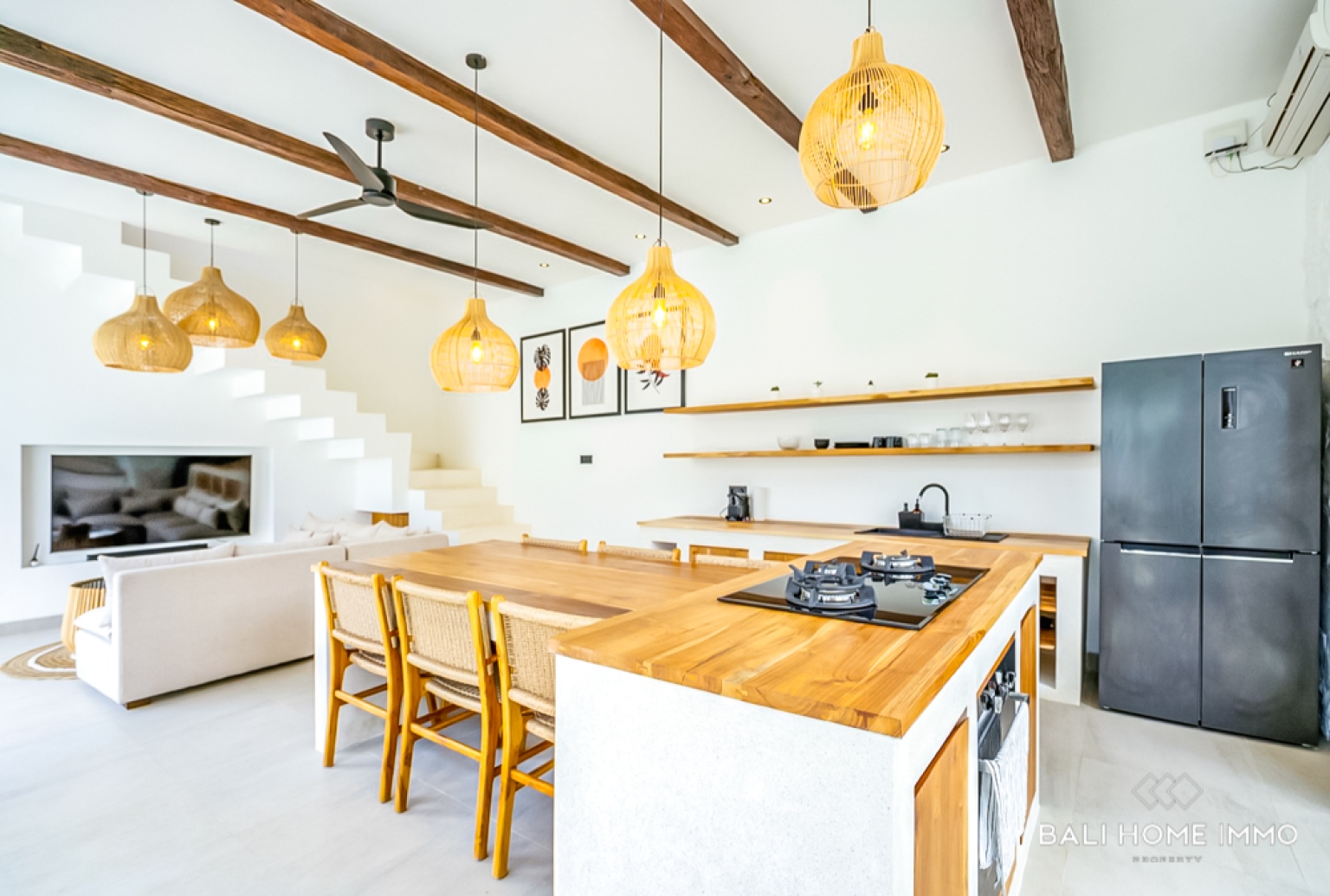 Villa raffinée de 2 chambres à vendre en bail emphytéotique à Bingin view 6