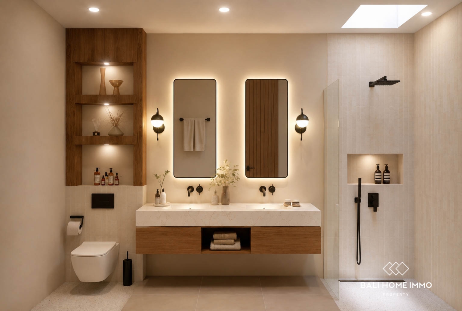Villa 2 Kamar Off-plan Berpemandangan Sawah Dijual di Cemagi view 8