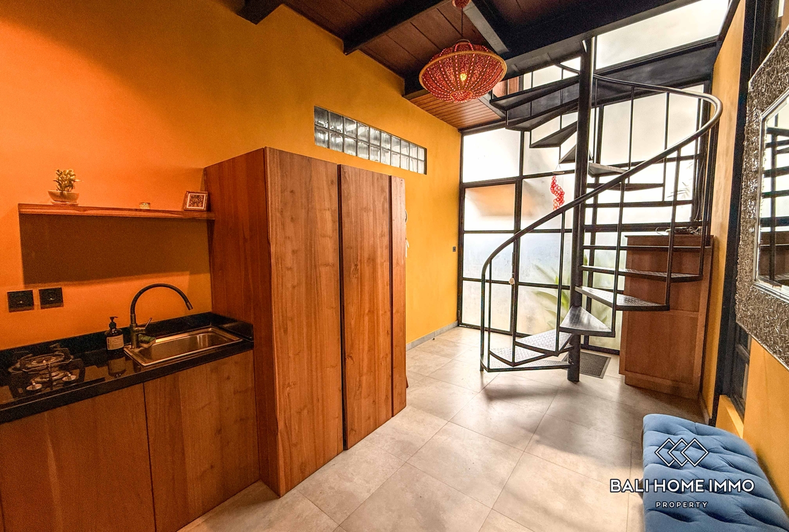 Ricefield view 2 Bedroom Villa For Rent in Cemagi Beachside view 6
