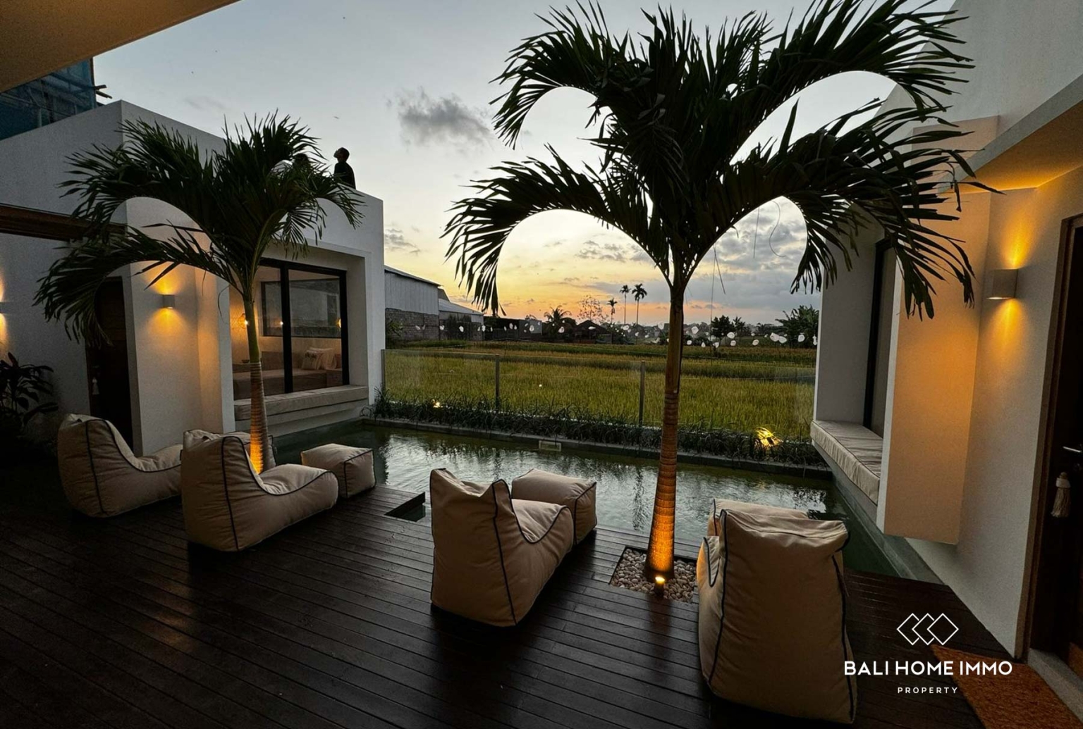 Ricefield View 2 Bedroom Villa FOR SALE LEASEHOLD in Tumbak Bayuh BALI view 14