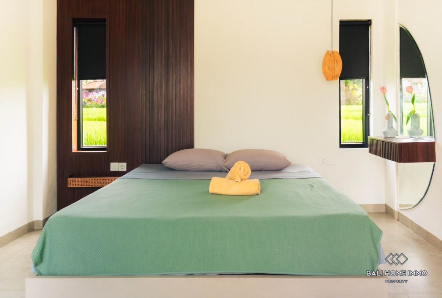 Ricefield View 2 Bedroom Villa for Yearly Rental in Bali Tumbak Bayuh view 7
