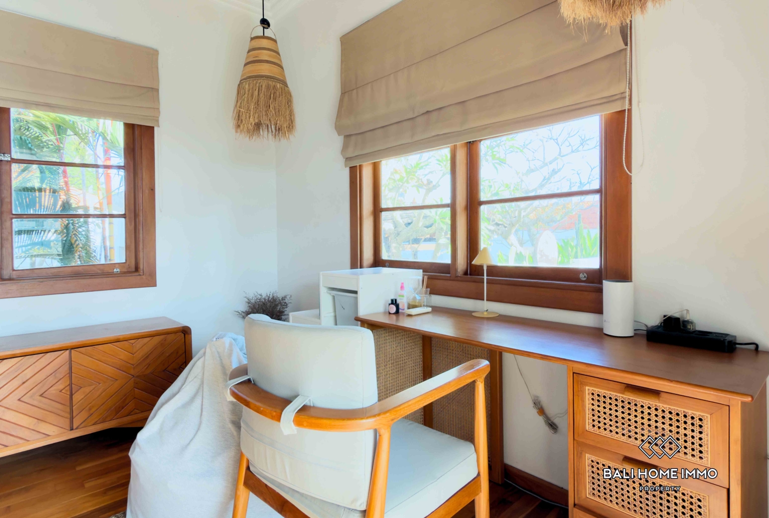 Villa de 3 chambres avec vue sur les rizières à louer à Bali Canggu Batu Bolong view 14