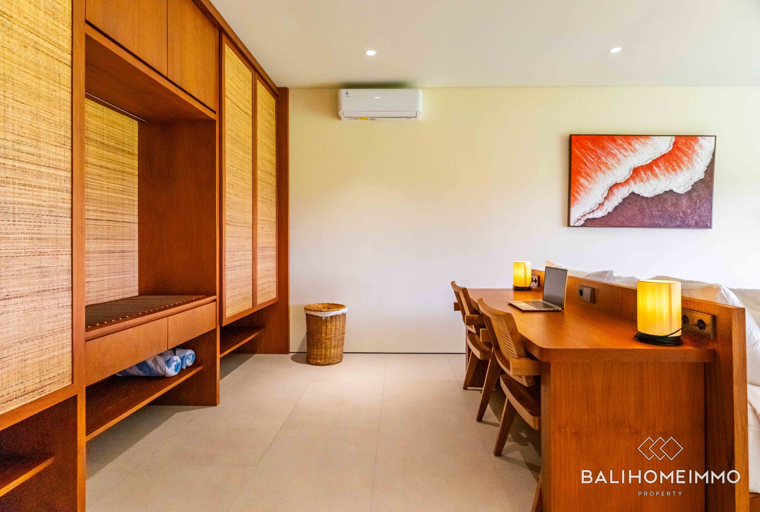 Villa moderne de 2 chambres avec vue sur Ricefield à vendre à Bali Kedungu view 19