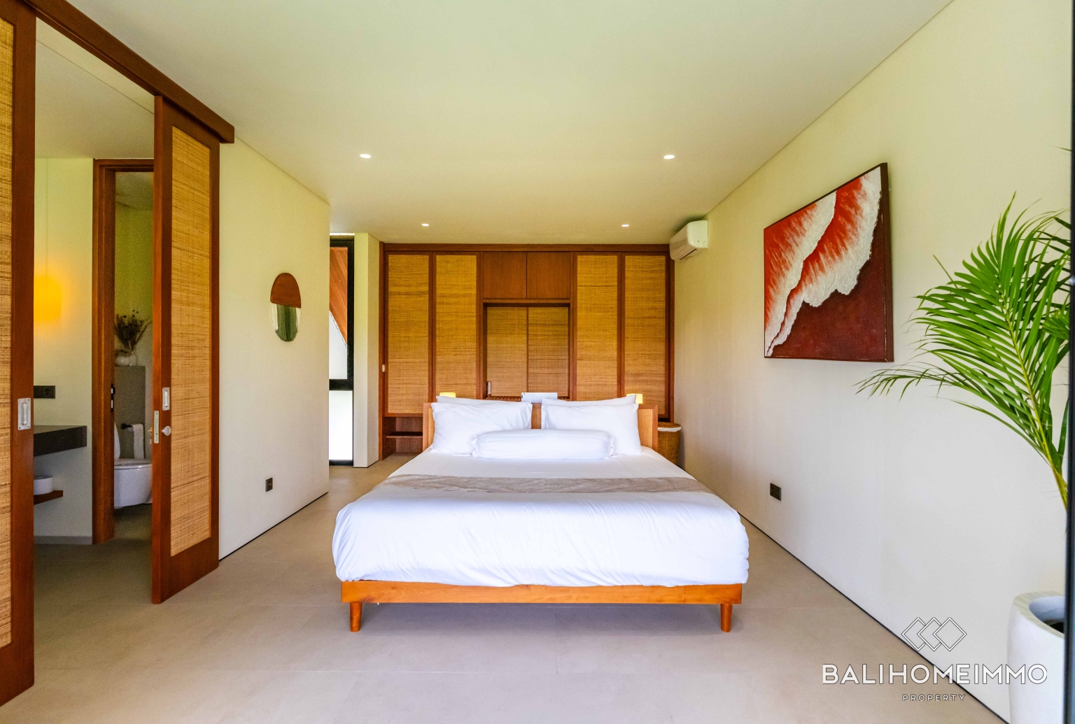 Villa moderne de 2 chambres avec vue sur Ricefield à vendre à Bali Kedungu view 16