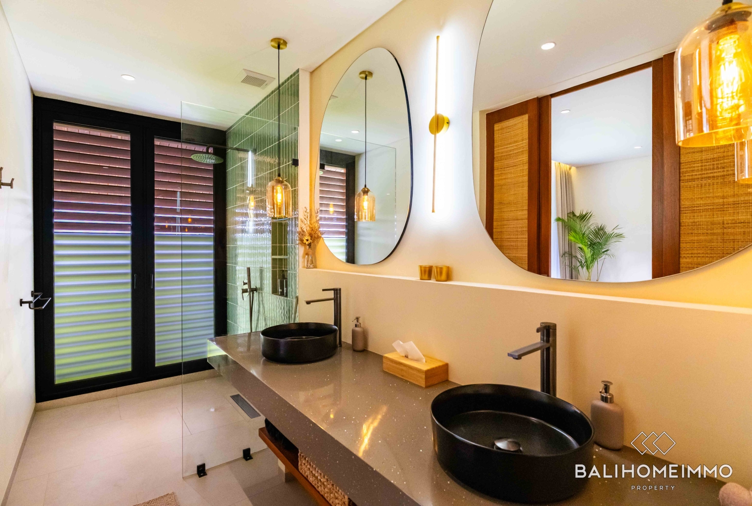 Villa moderne de 2 chambres avec vue sur Ricefield à vendre à Bali Kedungu view 21